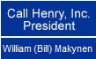 Call Henry, Inc. President, Henry L. Foster